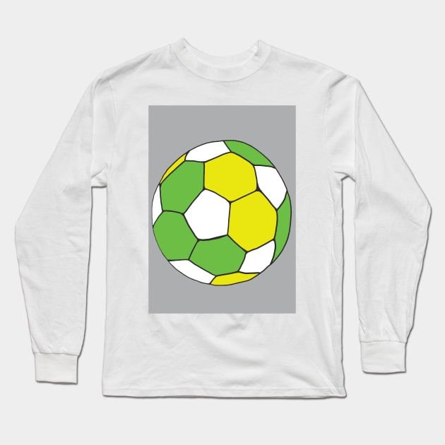 Football Long Sleeve T-Shirt by nloooo